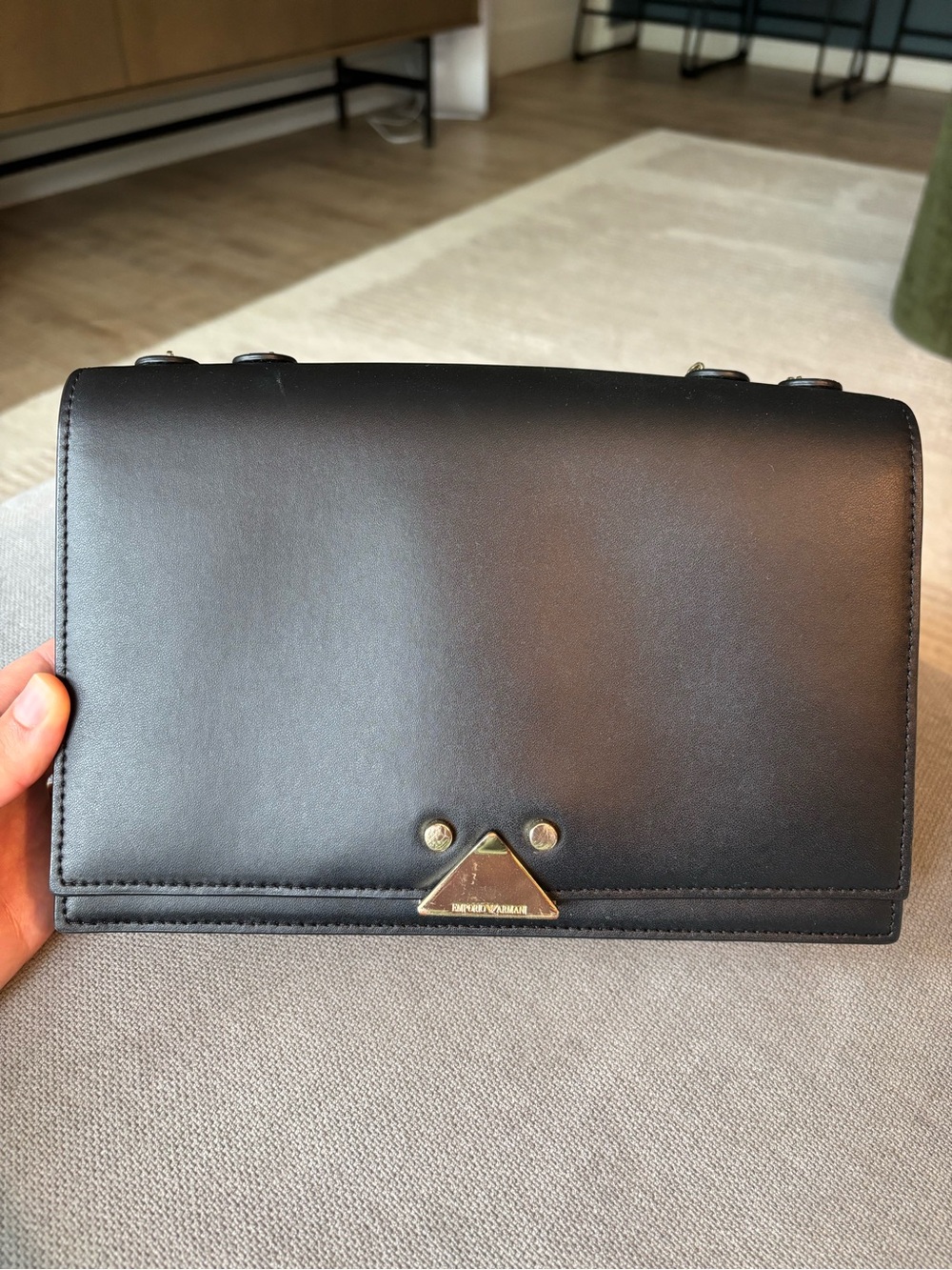 Emporio Armani Leather Crossbody Bag